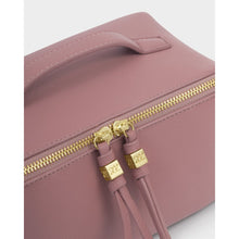 Load image into Gallery viewer, KATIE LOXTON | SOHO MEDIUM MAKE UP / WASH BAG | DEEP ROSE
