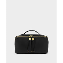 Load image into Gallery viewer, KATIE LOXTON | SOHO MEDIUM MAKE UP / WASH BAG | BLACK
