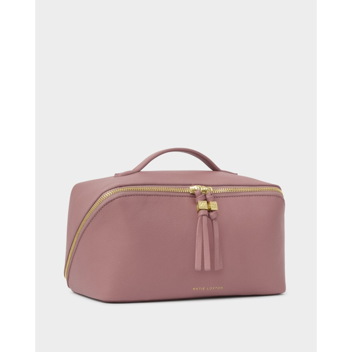 KATIE LOXTON | SOHO LARGE MAKE UP / WASH BAG | DEEP ROSE