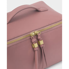 Load image into Gallery viewer, KATIE LOXTON | SOHO LARGE MAKE UP / WASH BAG | DEEP ROSE
