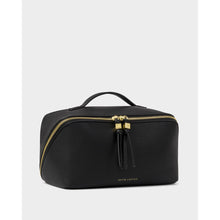 Load image into Gallery viewer, KATIE LOXTON | SOHO LARGE MAKE UP / WASH BAG | BLACK
