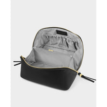 Load image into Gallery viewer, KATIE LOXTON | SOHO LARGE MAKE UP / WASH BAG | BLACK

