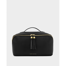 Load image into Gallery viewer, KATIE LOXTON | SOHO LARGE MAKE UP / WASH BAG | BLACK
