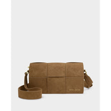 Load image into Gallery viewer, KATIE LOXTON | TAYA CROSSBODY BAG | CARAMEL SUEDETTE
