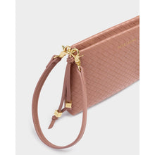 Load image into Gallery viewer, KATIE LOXTON | NOVA SMALL SHOULDER BAG | PINK CLAY WOVEN
