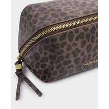 Load image into Gallery viewer, KATIE LOXTON | FOLD OUT MIRROR MAKE UP BAG | LEOPARD
