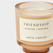 Load image into Gallery viewer, KATIE LOXTON | SENTIMENT CANDLE | FRIENDSHIP | PEACH ROSE AND SWEET MANDARIN
