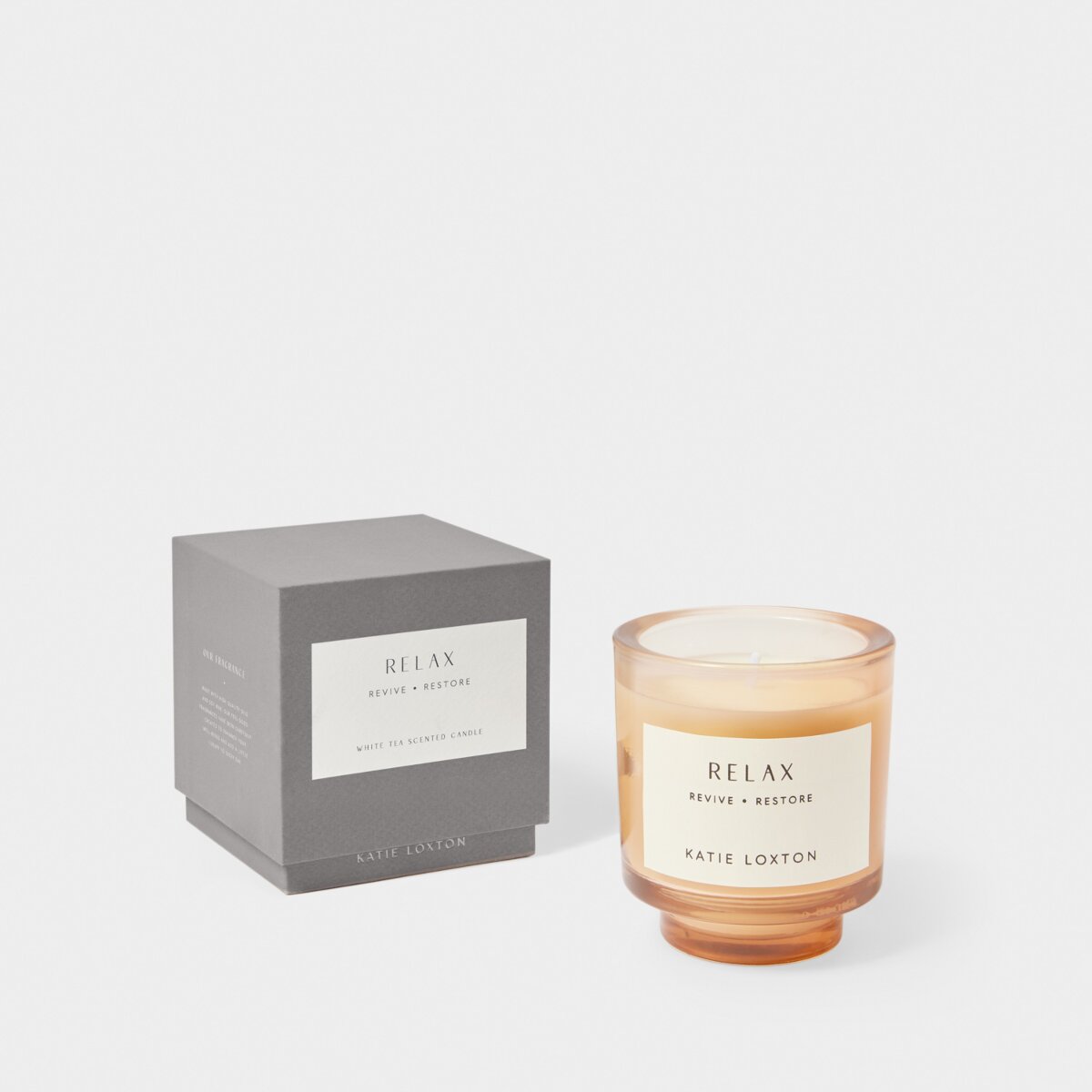 KATIE LOXTON | SENTIMENT CANDLE | RELAX | ENGLISH PEAR AND WHITE TEA