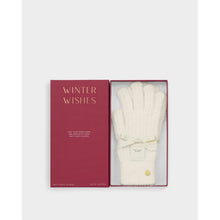 Load image into Gallery viewer, KATIE LOXTON | GIFT BOXED SOFT KNIT GLOVES | WHITE
