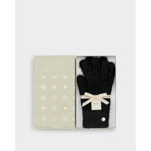 Load image into Gallery viewer, KATIE LOXTON | GIFT BOXED SOFT KNIT GLOVES | BLACK
