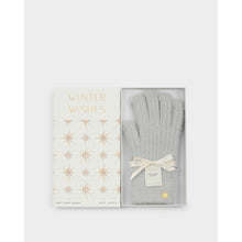 Load image into Gallery viewer, KATIE LOXTON | GIFT BOXED SOFT KNIT GLOVES | GREY
