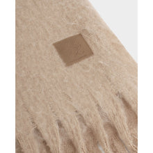 Load image into Gallery viewer, KATIE LOXTON | RECYCLED TASSEL SCARF | BLUSH TAUPE
