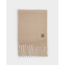 Load image into Gallery viewer, KATIE LOXTON | RECYCLED TASSEL SCARF | BLUSH TAUPE
