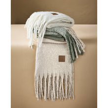 Load image into Gallery viewer, KATIE LOXTON | RECYCLED TASSEL SCARF | OFF WHITE
