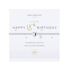 Load image into Gallery viewer, JOMA JEWELLERY | A LITTLES | HAPPY 18TH BIRTHDAY BRACELET
