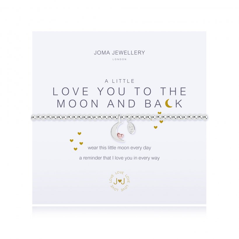 JOMA JEWELLERY | A LITTLES | LOVE YOU TO THE MOON AND BACK BRACELET