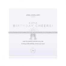 Load image into Gallery viewer, JOMA JEWELLERY | A LITTLES | BIRTHDAY CHEERS BRACELET
