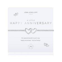 Load image into Gallery viewer, JOMA JEWELLERY | A LITTLES | HAPPY ANNIVERSARY BRACELET
