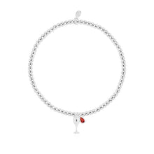 Load image into Gallery viewer, JOMA JEWELLERY | A LITTLES | DREAMING OF A WINE CHRISTMAS | CHRISTMAS BRACELET
