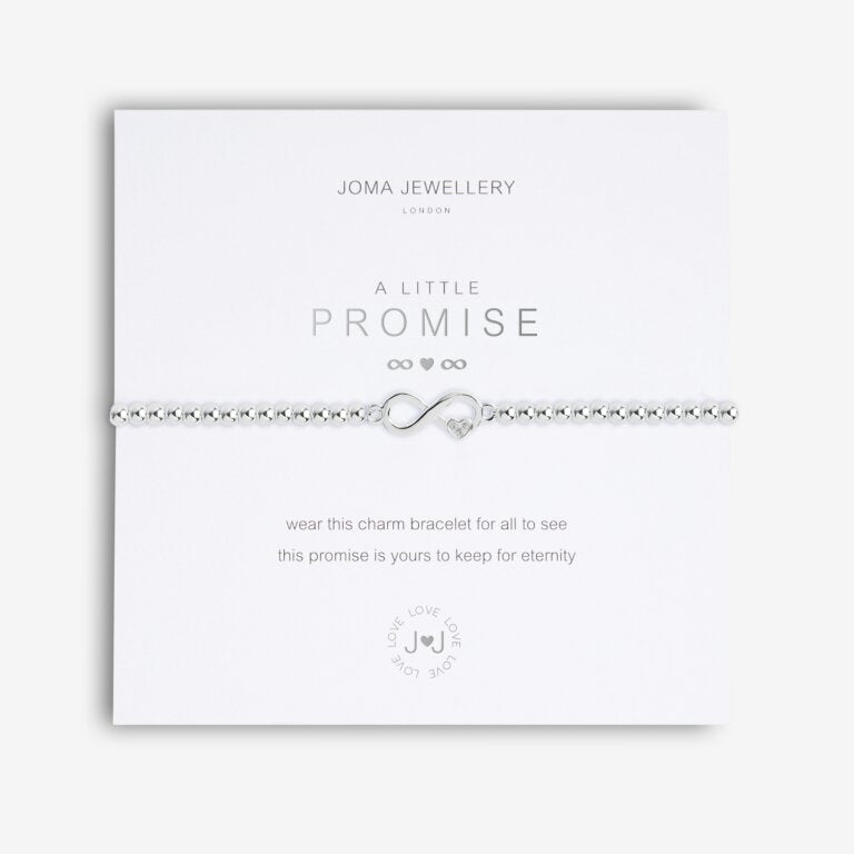 JOMA JEWELLERY | A LITTLES | PROMISE SILVER BRACELET