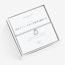 Load image into Gallery viewer, JOMA JEWELLERY | BEAUTIFULLY BOXED | A LITTLE | HAPPY VALENTINES BRACELET
