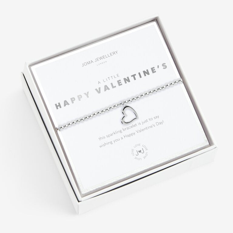 JOMA JEWELLERY | BEAUTIFULLY BOXED | A LITTLE | HAPPY VALENTINES BRACELET