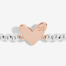 Load image into Gallery viewer, JOMA JEWELLERY | BEAUTIFULLY BOXED A LITTLE | HAPPY 30TH BIRTHDAY BRACELET
