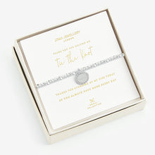 Load image into Gallery viewer, JOMA JEWELLERY | BEAUTIFULLY BOXED A LITTLE | BRIDAL | THANK YOU FOR HELPING ME BRACELET
