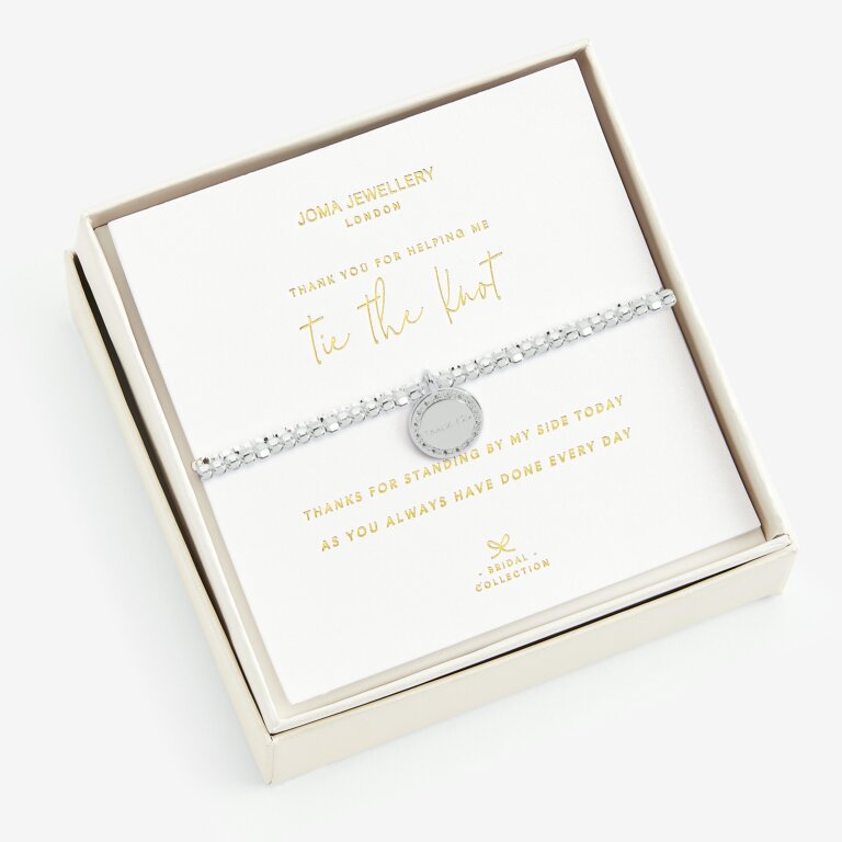 JOMA JEWELLERY | BEAUTIFULLY BOXED A LITTLE | BRIDAL | THANK YOU FOR HELPING ME BRACELET