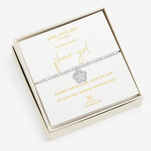 Load image into Gallery viewer, JOMA JEWELLERY | BEAUTIFULLY BOXED | A LITTLE | BRIDAL | FLOWER GIRL BRACELET
