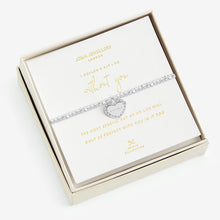 Load image into Gallery viewer, JOMA JEWELLERY | BEAUTIFULLY BOXED A LITTLE | BRIDAL | I COULDN&#39;T SAY I DO WITH OUT YOU BRACELET
