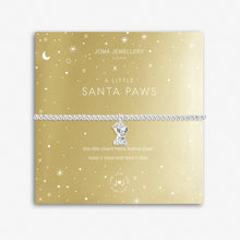 Load image into Gallery viewer, JOMA JEWELLERY | CHRISTMAS A LITTLES | SANTA PAWS BRACELET
