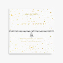 Load image into Gallery viewer, JOMA JEWELLERY | CHRISTMAS A LITTLES | WHITE CHRISTMAS BRACELET
