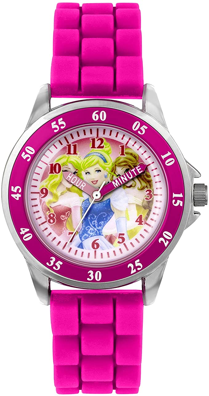 DISNEY PRINCESS WATCH PRINCESS PINK TIME TEACHER Millie and Alice Gifts