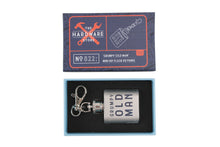 Load image into Gallery viewer, THE HARDWARE STORE GRUMPY OLD MAN FLASK KEYRING GIFT BOX

