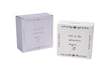 Load image into Gallery viewer, SENT AND MEANT &quot;SO THE ADVENTURE BEGINS&quot; CERAMIC MONEY BOX GIFT
