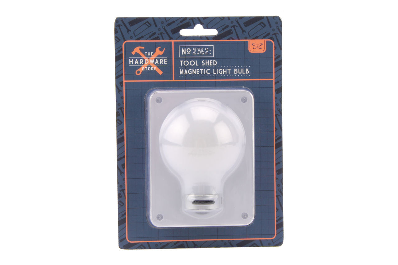 THE HARDWARE STORE TOOL SHED MAGNETIC LIGHT BULB GIFT BOX