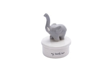 Load image into Gallery viewer, SENT AND MEANT ELEPHANT TOOTH BOX MY FIRST TOOTH BABY
