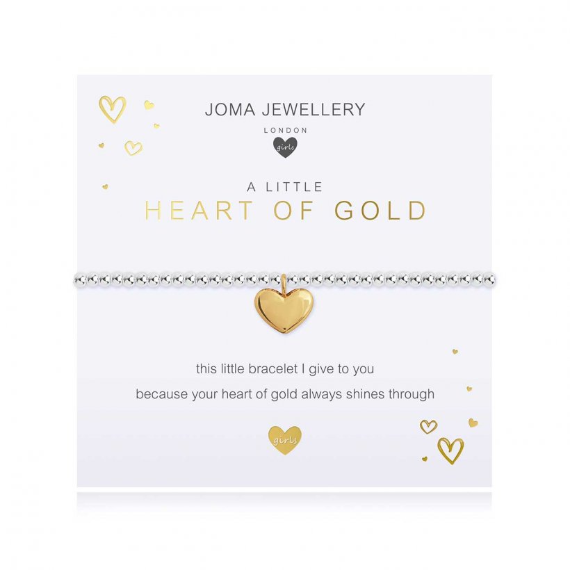 JOMA JEWELLERY CHILDREN'S A LITTLE | HEART OF GOLD BRACELET