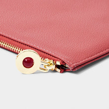 Load image into Gallery viewer, KATIE LOXTON | BIRTHSTONE POUCH | JANUARY CORAL
