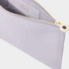 Load image into Gallery viewer, KATIE LOXTON | BIRTHSTONE POUCH | FEBRUARY PURPLE
