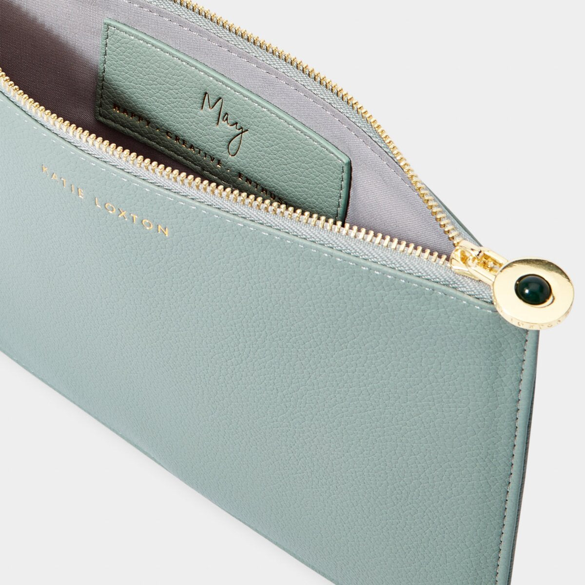 KATIE LOXTON | BIRTHSTONE POUCH | MAY BLUE