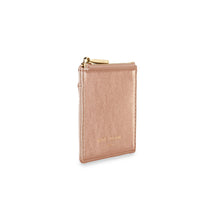 Load image into Gallery viewer, KATIE LOXTON | ALEXA METALLIC BRONZE CARD HOLDER METALLIC
