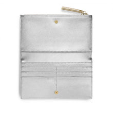 Load image into Gallery viewer, KATIE LOXTON | ALISE FOLD OUT PURSE METALLIC SILVER
